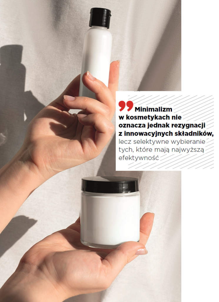 minimalizm w kosmetykach a innowacyjne składniki
